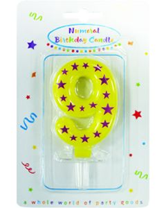 CANDLES BIRTHDAY NUMBER 9 1CTP-PRO-89172