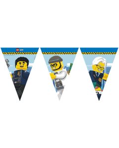 LEGO CITY TRIANGLE PAPER FLAG BANNER 1CT-PRO-92250