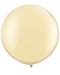 3 FT LATEX PLAIN RND PRL IVORY 2CTP-QUA-38508