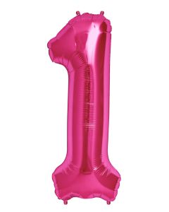 37 INCH AIR-HELIUM PINK FOIL BALLOON 1 1CTP-PRO-92487