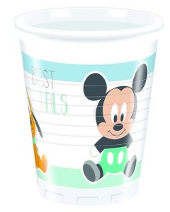 MICKEY INFANT PLASTIC CUPS 200ML 8CT-PRO-85589