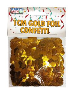 1CM GOLD FOIL CONFETTI 15G-BOR-82667