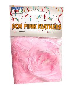 8CM PINK FEATHERS 20G-BOR-82681