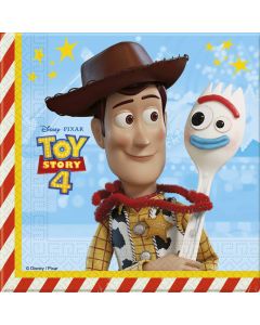 TOY STORY 4 TWO-PLY PAPER NAPKINS 33X33CM 20CT-PRO-90872