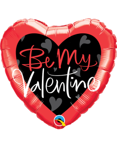 18 INCH FOIL BE MY VALENTINE SCRIPT 1CTP-QUA-78537