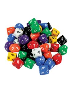 TFC-DICE 10 FACE 0-9 1P-TFC-12707