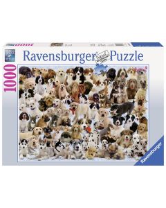RAVENSBURGER 1000PC PUZZLE DOGS GALORE-RVG-15633