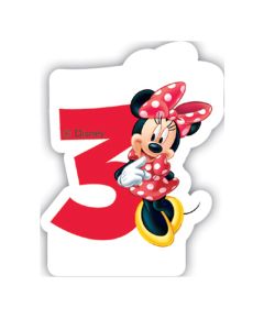 MINNIE HAPPY HELPERS CANDLE NO3 1CT-PRO-82922