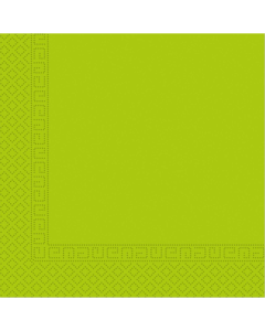 SOLID LIME GREEN THREE PLY PAPER NPKN 33X33CM 20CT-PRO-94796