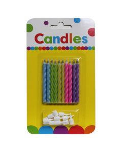 CANDLES MAGIC RELIGHT 10CT-LUC-81556
