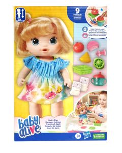 BABY ALIVE-FRUITY SIPS APPLE BLUE-HAS-F7356