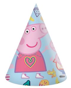 PEPPA PIG MESSY PLAY PARTY HATS 6CT-PRO-91996