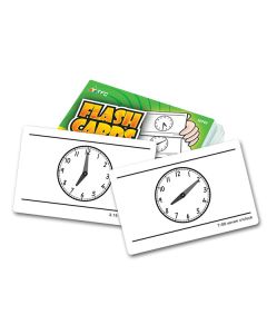 TFC-FLASH CARDS - TELLING TIME 55P-TFC-10743