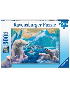 RAVENSBURGER 300PC PUZZLE POLAR BEARS-RVG-12947