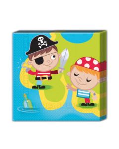 PIRATE TREASRE HUNT TWO PLY PAPR NPKN 33X33CM 20CT-PRO-88252