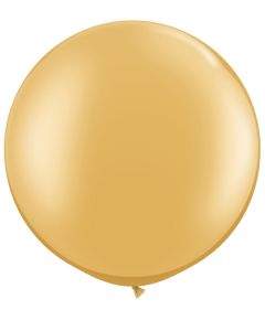 3 FT LATEX PLAIN RND GOLD 2CTP-QUA-38422