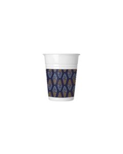 NEON PLASTIC CUPS 200ML 8CT-PRO-90579