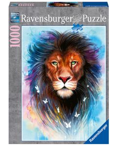 RAVENSBURGER 1000PC PUZZLE MAJESTIC LION-RVG-13981