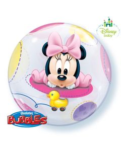 22 INCH SINGLE BUBBLE BABY MINNIE 1CTP-QUA-16430