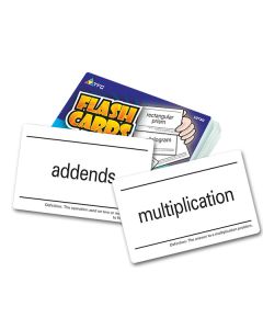 TFC-FLASH CARDS - MATH VOCABULARY 55P-TFC-10730