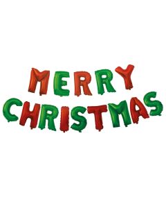 13 INCH FOIL MERRY CHRISTMAS LETTERS 1CTP-PRO-92656