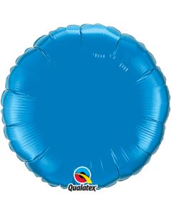 18 INCH FOIL SAPPHIRE BLUE PLAIN 1CTL-QUA-22632