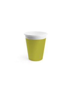 ECO COMP IND LGREEN PAPER CUPS 200ML 8CT-PRO-90899