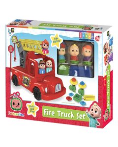 COCOMELON FUN BRICKS FIRE TRUCK-DIA-1726