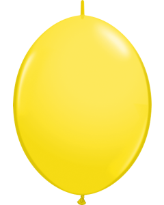12 INCH LATEX QUICKLINKS YELLOW 50CTP-QUA-65214