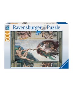 RAVENSBURGER 5000PC PUZ MICHELANGELO ADAM-RVG-17408