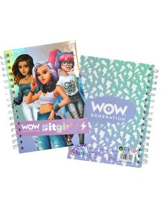 WOW GENERATION A5 HARDCOVER NOTEBOOK-KIE-WOW00001