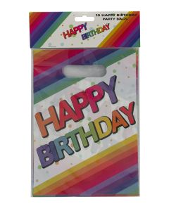 HAPPY BIRTHDAY PARTY BAGS 10CTP-LCY-82539