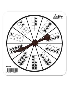 TFC-SPINNER TENS FRAME PATTERN 1P-TFC-16148