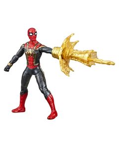 SPIDERMAN-3 MOVIE 15CM DLX FIGURE BLACK AND GOLD-HAS-F1917