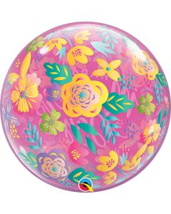 22 INCH SINGLE BUBLE MOTHER DAY COLRFUL FLORAL1CTP-QUA-17420