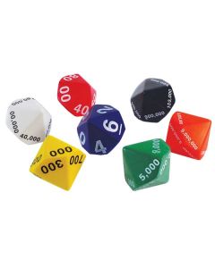 TFC-PLACE VALUE JUMBO FOAM DICE 7P-TFC-17235