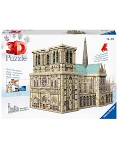 RAVENSBURGER 324PC 3D PUZZLE BUILDING NOTRE DAME-RVG-12523