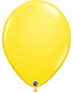 16 INCH LATEX PLAIN ROUND YELLOW 50CTP-QUA-43906