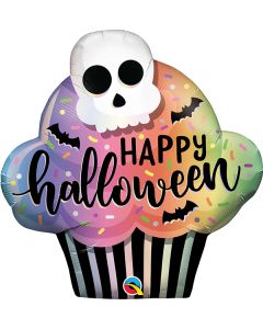 32 INCH FOIL SHAPE HALLOWEEN CUPCAKE 1CTP-QUA-89932