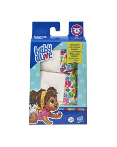 BABY ALIVE-DOLL TOY DIAPERS 4CT-HAS-E9119