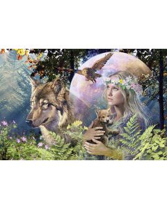 RAVENSBURGER 3000PC PUZ WOLVES IN THE MOONLIGHT-RVG-17033
