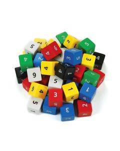 TFC-DICE 6 FACE NUMBERS JUMBO 24MM 1P-TFC-10303