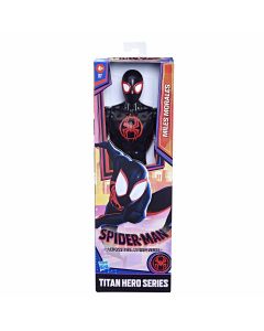 SPIDERMAN-VERSE MOVIE TITAN HERO MILES-HAS-F5643