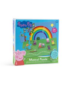 PEPPA PIG MUSCIAL RAINBOW PUZZLE-RMS-85-0022