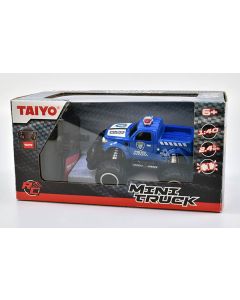 TAIYO RADIO CONTROL 1:40 MINI TRUCK BLUE