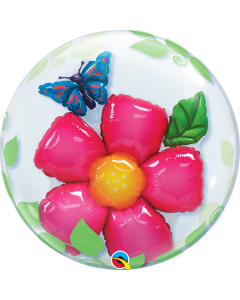 24 INCH ROUND BUBBLE LEAVES FLOWER 1CTP-QUA-68806