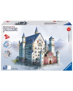 RAVENSBURGER 216PC 3D PUZZLE NEUSCHWANSTEIN CASTLE-RVG-12573