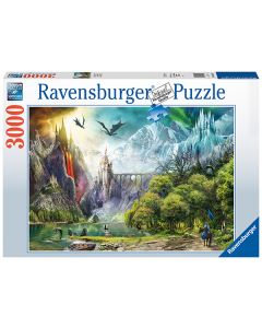 RAVENSBURGER 3000PC PUZZLE REIGN OF DRAGONS-RVG-16462