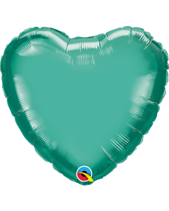 18 INCH FOIL HRT CHROME GREEN 1CTP-QUA-90056