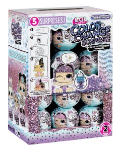 L.O.L SURPRISE GLITTER CLR CHG LIL SIS ASST IN PDQ-MGA-585305
